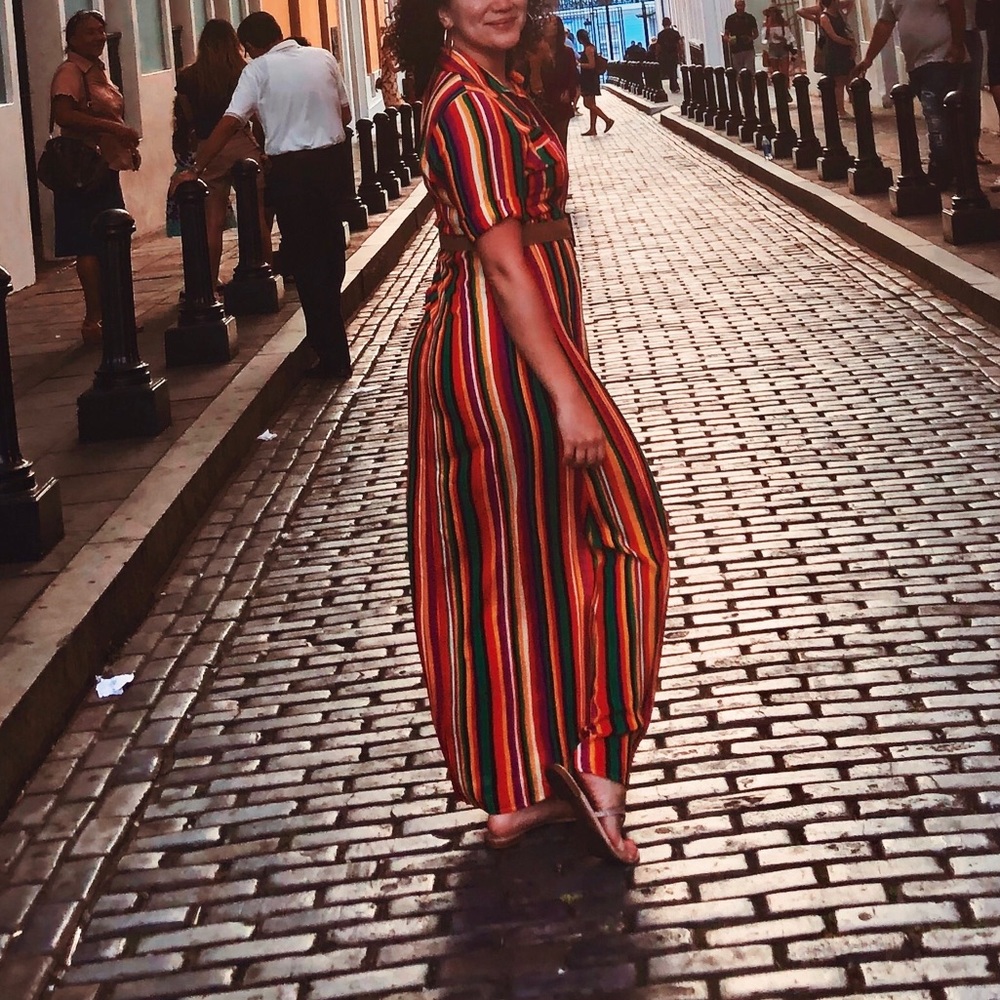 Stripped dress